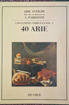 Arie antiche Raccolte ed elaborate da A.Parisotti / Collezione Completa Vol. 3【中古】