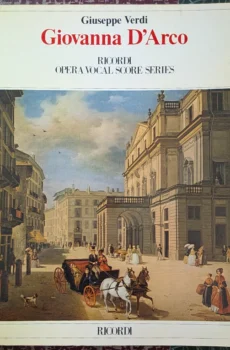 Giovanna D'Arco(RICORDI OPERA VOCAL SCORE SERIES)【中古】